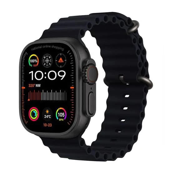 HK 100 Ultra 8-in-1 Smartwatch with Earbuds– The Ultimate Smart Combo!